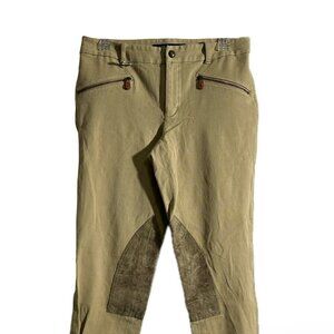 Ralph Lauren Vintage Riding Pants in Tan/Beige, Size 10